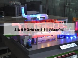 上海最新发布的疫情㊙️的简单介绍